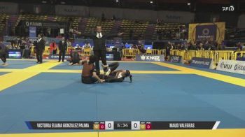Victoria Eliana Gonzalez Palma vs Maud Valegeas 2026 IBJJF European NoGi