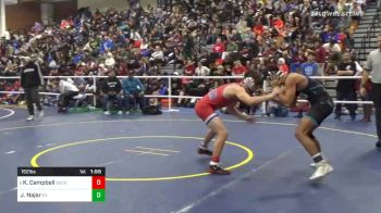 152 lbs Prelims - Kannon Campbell, Buchanan vs Jason Najar, Evergreen Valley