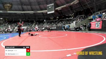 47 lbs Consi Of 8 #2 - Makayela Sawyer, Thunder Mountain Wrestling Club vs Madilyn McHawes, Moyer Elite