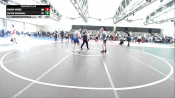 162-H lbs Quarterfinal - Aidan Hines, Immortals vs Jacob Gledhill, Patriot Club