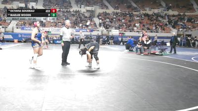 187-D2 5th Place Match - Octavia Goudeau, Arizona Lutheran Academy vs Maelee Woods, Pima High School
