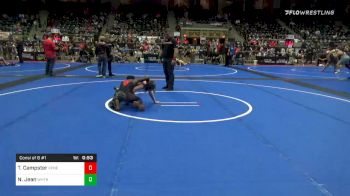 100 lbs Consolation - Tj Campster, Renegade vs Nathanial Jean, Whitted Trained