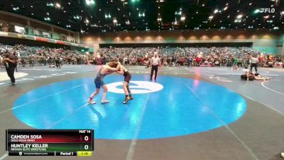 101-109 lbs Round 2 - Huntley Keller, Nevada Elite Wrestling vs Camden Sosa, Gold Rush Reno