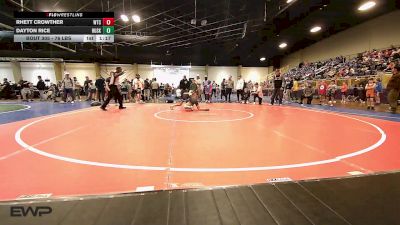 76 lbs Round Of 16 - Rhett Crowther, Wtc vs Dayton Rice, Husky Wrestling Club