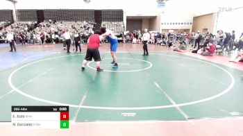 285-A lbs Consolation - Esteban Soto, Rhino Wrestling vs Noah Gonzalez, Valley Steam North