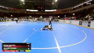 126 lbs Quarterfinal - Richard Romero, Marana vs Ethan Whitten, Mountain Ridge