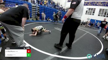 49 lbs Consi Of 8 #1 - John MacMunn, Perry Wrestling Academy vs Liam Avalos, Standfast