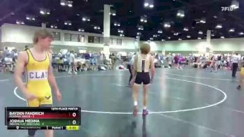 120 lbs Placement Matches (16 Team) - Tristan Vladic, Montana Senior vs Brody Barton, Oregon Clay Wrestling