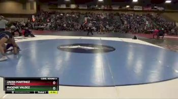 106 lbs Cons. Round 3 - Phoenix Valdez, Doherty vs Javan Martinez, La Junta