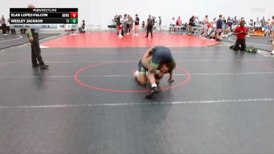 175 lbs Round 2 (6 Team) - Elan Lopez-Falcon, Bulloch Bandits Wrestling Club vs Wesley Jackson, Team Snapdown