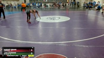 88 lbs Quarterfinals (8 Team) - August Grams, Centennial vs Liam Schwanz, St. James