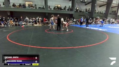 157 lbs Champ. Round 1 - Michael Smith, OR vs Alessandro Rush, WA