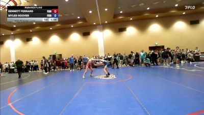 113 lbs Cons. Round 1 - Bennett Ferraro, Pennsylvania vs Myles Hoover, Pennsylvania