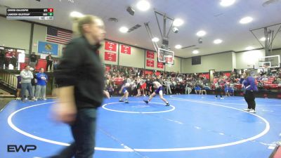138 lbs Round Of 16 - Creed Gillespie, Wilburton Schools vs Landon Gilstrap, Checotah