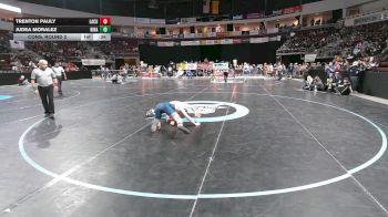 5A 150 lbs Cons. Round 2 - Trenton Pauly, La Cueva vs Judea Moralez, Rio Rancho