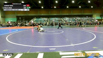 108 lbs Consi Of 8 #2 - Adrian Vera, Wasco Wrestling vs Felix Cruz, Darkhorse