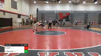 113 lbs Consolation - Austin Reiff, Lampeter Strasburg vs Gavin Reynolds, Central Dauphin