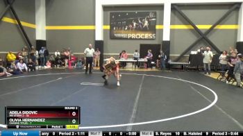 100 lbs Round 2 (4 Team) - Olivia Hernandez, Chasing Titles vs Adela Didovic, MN Storm 2