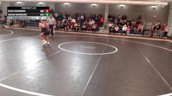 133 lbs Champ. Round 2 - Zach Marrero, Western Wyoming College vs Julian Marquez, Northeastern Junior College