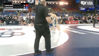 175 lbs Champ. Rd Of 64 - Jakob Hoke, Ohio vs Law Davlin, Ohio