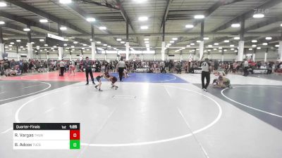 53 lbs Quarterfinal - Rene Vargas, Thundercats WC vs Brittany Adcox, Tucson Pride WC