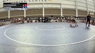 100 lbs Jack Stonebraker, Pennsylvania vs AJ Woerpel, Wisconsin
