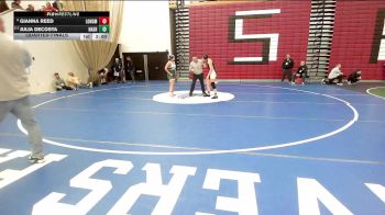 138 lbs Quarterfinal - Gianna Reed, Longmeadow vs Julia DeCosta, Nashoba