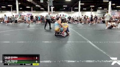 220 lbs Round 3 (6 Team) - Tyler Prince, PA Alliance Red vs Caleb Rivera, Suzy WC