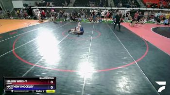 96 lbs Quarterfinal - Mason Wright, Idaho vs Matthew Shockley, Alaska