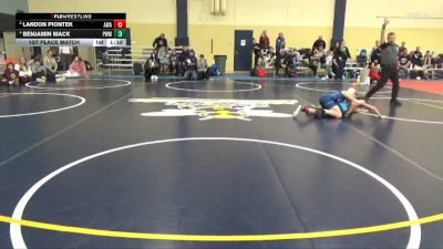 95 lbs 1st Place Match - Benjamin Mack, Pursuit Wrestling Minnesota vs Landon Piontek, Askren Wrestling Academy