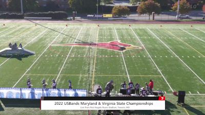 Calvert Hall College HS "Baltimore MD" at 2022 USBands Maryland & Virginia State Championships