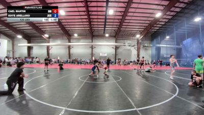 132 lbs Rr Rnd 3 - Cael Martin, Team Darkhorse Gold - HSBD vs Khye Arellano, Jackson Township - HSBD