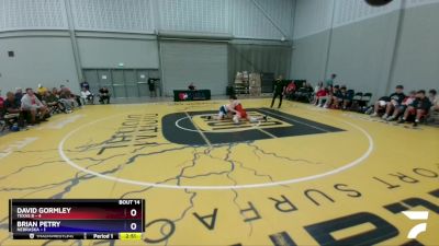 182 lbs Placement Matches (8 Team) - David Gormley, Texas B vs Brian Petry, Nebraska