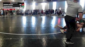 165 lbs Quarterfinal - Andrew Sparks, Minnesota vs Jovon Mitchell, Southeastern