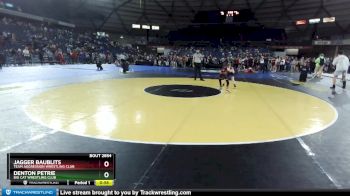 71 lbs Cons. Round 3 - Jagger Baublits, Team Aggression Wrestling Club vs Denton Petrie, Big Cat Wrestling Club