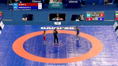 48 kg 1/4 Final - Ali Almas, Kazakhstan vs Abdyshukur Durusalyev, Kyrgyzstan