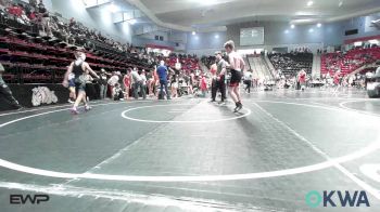 92 lbs Semifinal - Josey Voss, Skiatook Youth Wrestling vs Hayden Beckwith, Miami Takedown Club