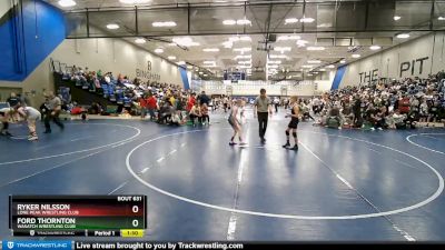 80 lbs Cons. Round 3 - Ford Thornton, Wasatch Wrestling Club vs Ryker Nilsson, Lone Peak Wrestling Club