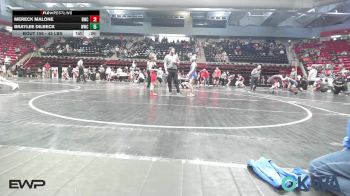 67 lbs Consolation - Blaine Backus, Newkirk Takedown Club vs Asher Ruehman, Claremore Wrestling Club