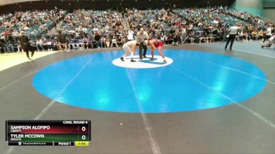 175 lbs Cons. Round 6 - Sampson Alofipo, Liberty vs Tyler McCown, Servite