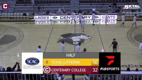 Replay: Texas Lutheran vs Centenary (LA) | Jan 19 @ 12 PM