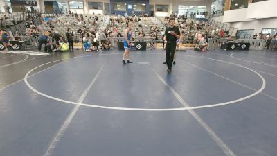 132 lbs Cons. Sub-semis - Maddox Hazard, High Desert Wrestling Club vs Gunner Knudsen, Sanderson Wrestling Academy