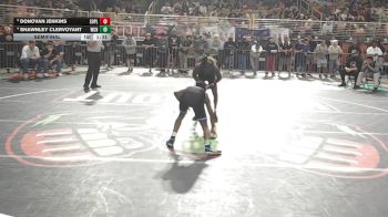 113 3A Semifinal - Donovan Jenkins, South Plantation vs Shawnley Clervoyant, Wellington Community Hs