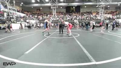 170 lbs Consolation - Jaydan Gates, Gore Pirates Youth Wrestling vs Connor Kelly, Hennessey Takedown Club