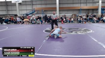 53 lbs Round 1 - Tucker McFadden, Middleton Wrestling Club vs Declan Unruh, Middleton Wrestling Club