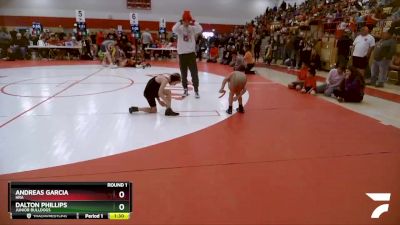 65-69 lbs Round 2 - Andreas Garcia, HRA vs Dalton Phillips, Junior Bulldogs