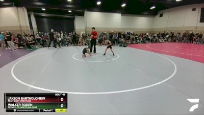 62-63 lbs Round 1 - Jaxson Bartholomew, Team Gann Wrestling vs Walker Roden, Texas Elite Wrestling Club