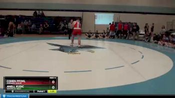 285 lbs 7th Place Match - Cohen Pfohl, Dubuque Senior vs Anell Kudic, Waterloo West