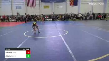 50 lbs Final - Quinn Keefer, Pomona Elite vs Austyn Adams, Salem Elite