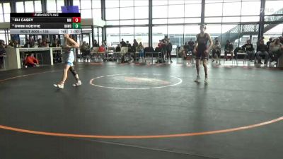 135 lbs Quarterfinal - Eli Casey, Mcdominate Wrestling vs Owin Koethe, Big Game Wrestling Club